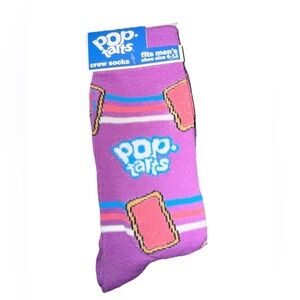 Pop-Tarts Crew Socks For Men Crazy Novelty Socks Size 6-12
